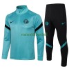 Inter Milan Ensemble Vestes d'Entraînement 21-22 Verte Pour Homme